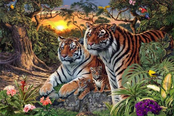 Penampakan Diduga Harimau Sumatera di Mandau Masih Misteri
