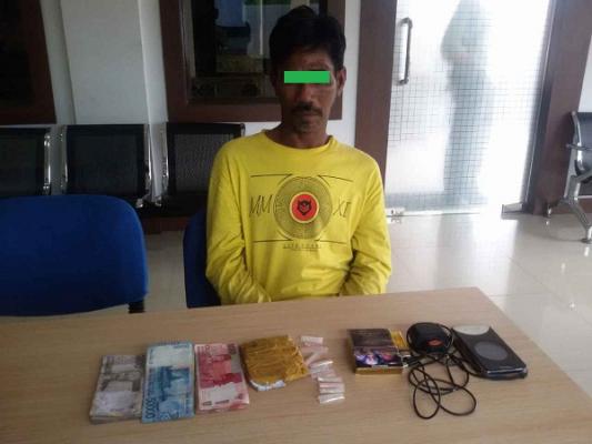 Polres Inhil Ringkus Pengedar Narkoba dan Barang Bukti 11 Paket Sabu