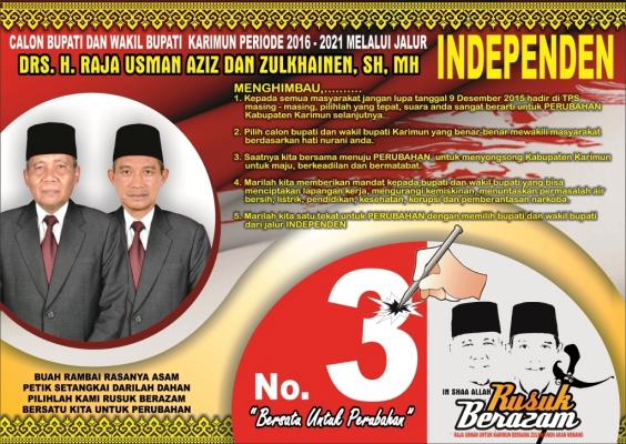 Raja Usman Akan Terima Keputusan MK 