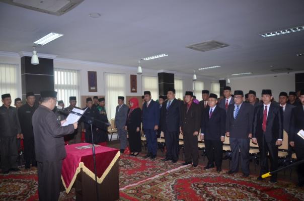 Said Syarifuddin Lantik Pejabat Eselon II Pemkab Inhil