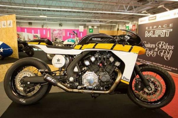 Yamaha V-MAX Berevolusi jadi Cafe Racer
