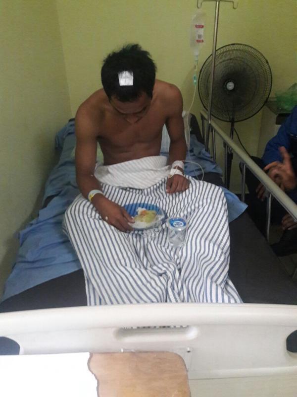 Dikejar Polisi, Pria Pengedar Sabu di Selatpanjang Ini Alami Luka Dikepala Saat Mau Kabur