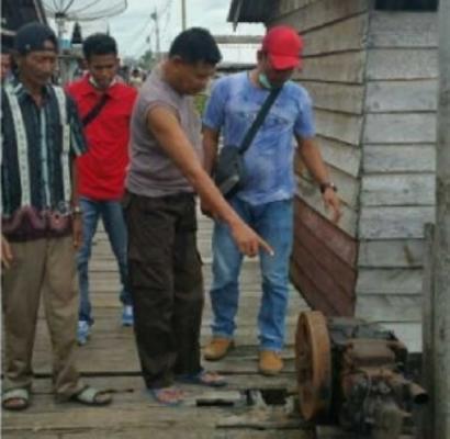 Sakaratul Maut Nelayan di Inhil Ini Membuat Warga Ketakutan