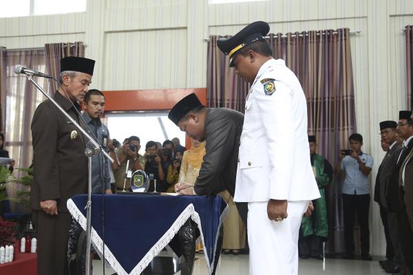 Wabup Said Hasyim Minta Pejabat OPD Baru Segera Susun dan Tetapkan KPA, PPTK, Perencanaan Kerja Sesuai APBD 2017