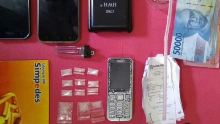   Resnarkoba Polres Kampar Ringkus Pengedar Narkoba di Bangkinang