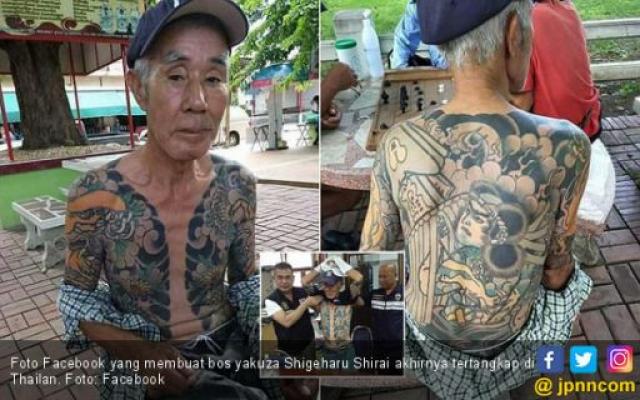 15 Tahun Buron, Bos Yakuza Tertangkap karena Foto Facebook