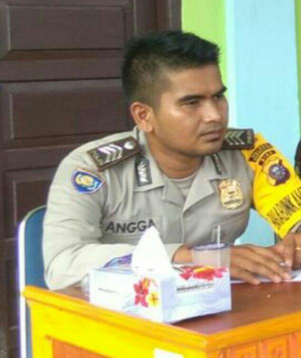 Babinkamtibmas Desa Pangkalan Pinang Peduli Terhadap Pembangunan Desa