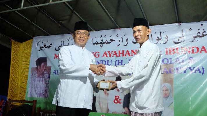 Bersama Gubri, Bupati Inhil Hadiri Haul Syekh Abdul Qadir Jailani