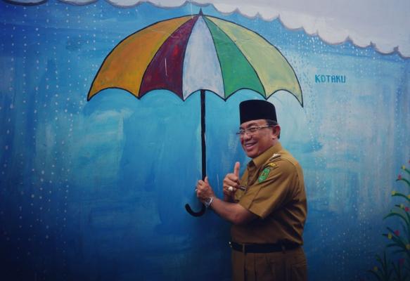 Bupati Inhil Resmikan Kampoeng Selfie