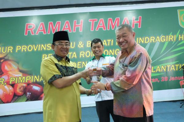 Bupati Inhil Ungkapkan Terima Kasih Kepada PT THIP Atas Dukungan Pelaksanaan Pembangunan