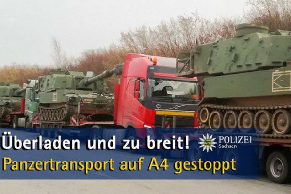 Kelebihan Muatan, Konvoi Militer AS Ditilang Polantas Jerman