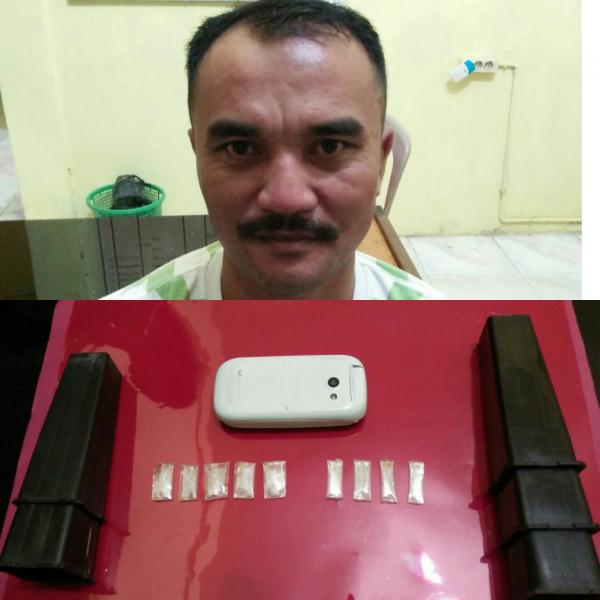 Miliki dan Simpan 9 Paket Kecil Diduga Sabu, Pria Ini Dibekuk Sat Res Narkoba Rohil 