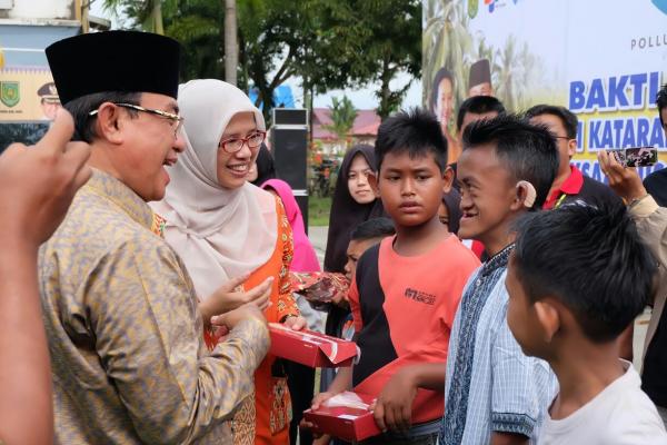 Operasi Katarak Dan Bibir Sumbing Gratis, Bupati Inhil Anjurkan Peserta Senantiasa Bersyukur