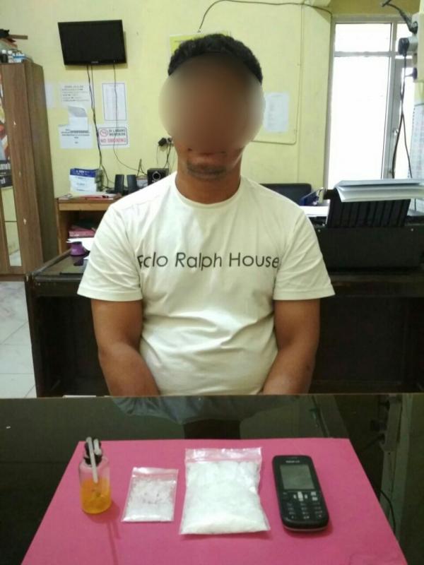 Sat Res Narkoba Polres Rohil Ciduk Pemilik Paket Besar Diduga Sabu - sabu Di Bagan Batu 