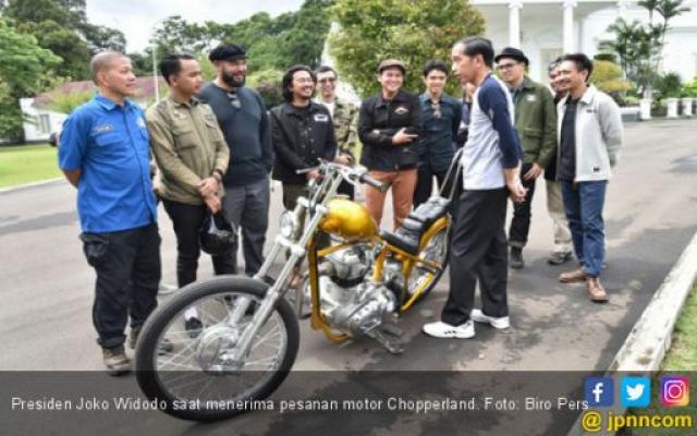 Tak Rela Chopper Diminta Gibran, Jokowi: Beli Aja Sendiri