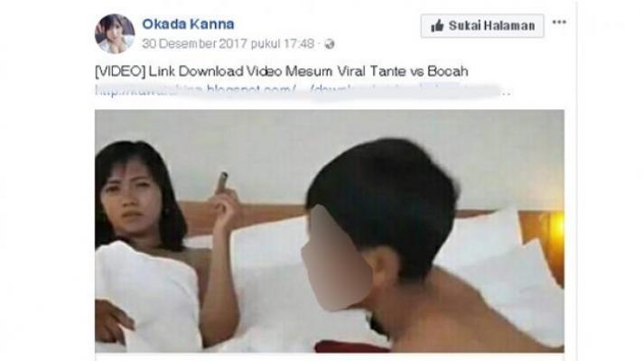 Ternyata Ada 3 Bocah di Video Mesum dengan Perempuan Dewasa, Ini Penjelasan Polisi