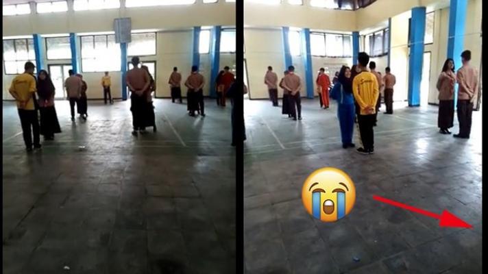 VIDEO: Dibalik Siswi Lagi Latihan Dansa Menyimpan Cerita Duka, Netizen Sedih Lihat Siswa Ini