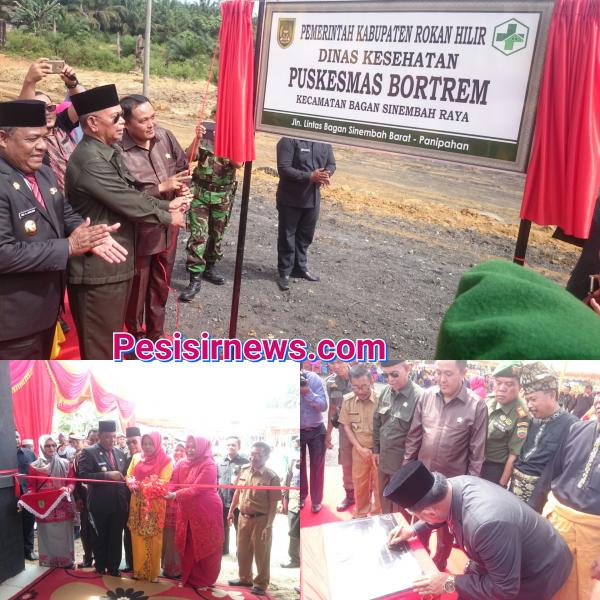 Wabup Rohil Resmikan Puskesmas Bortrem Basira