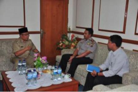Perangi Narkoba Polres dan BNK Bengkalis Bersinergi