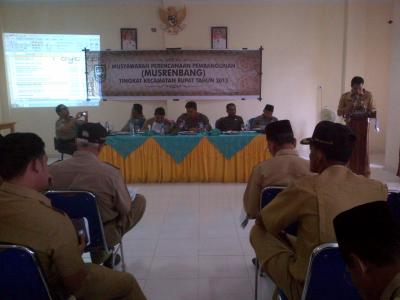Camat Rupat: Pembangunan Berdasarkan Skala Prioritas