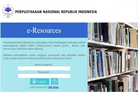 Ayo Jadi anggota PNRI melalui E-Resources 