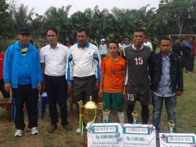 Tim Sepak Bola Jaya Mukti FC Tumbangkan Shinobi 77 FC  Di Final Pemuda Cup II 