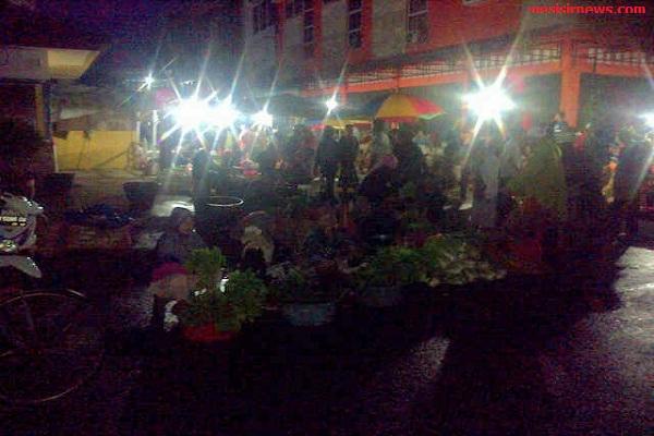 Aktivitas Pasar di Tembilahan Sudah Aktif dari Pukul Tiga Subuh