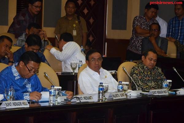 DPR RI, Pemprov Riau dan Anggota DPRD Gelar Rapat percepatan Proses Finalisasi Revisi RTRW Provinsi Riau