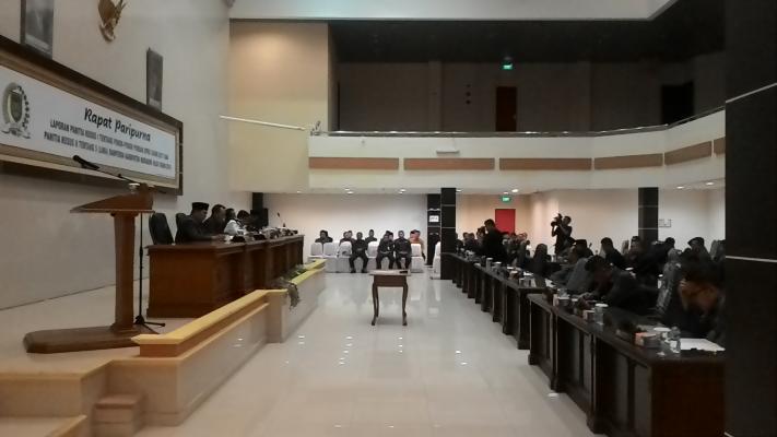 DPRD Inhil Gelar Rapat Paripurna Hasil Pansus I dan II