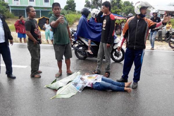 Hanya Karena Rantai Sepeda Motor Putus, Nyawa Perempuan Ini Tak Terselamatkan