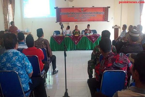 Hari Ini Musrenbang Kecamatan Rupat Di Gelar.