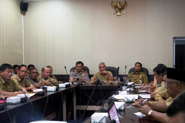 Meranti Siaga Darurat Asap, Said Hasyim : Camat Lurah Dilarang Meninggalkan Lokasi