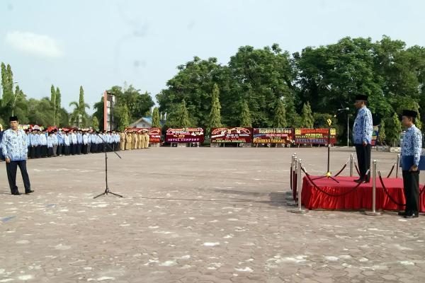 Peringati Bulan K3 Nasional 2016, Pemko Dumai Gelar Upacara Bendera