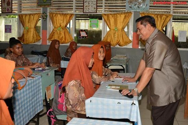 Pj Bupati tinjau proses belajar mengajar di MTsN Bengkalis
