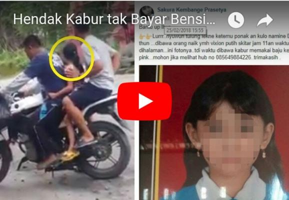 Hendak Kabur tak Bayar Bensin, Pengendara Motor Ternyata Bonceng Bocah Culikan