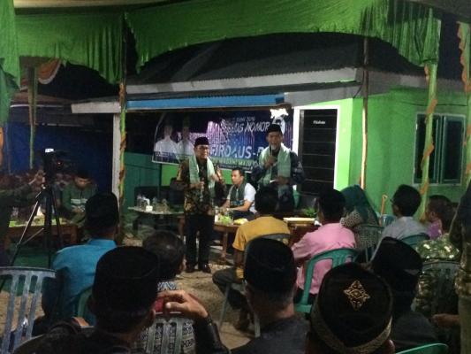 Paslon No Urut 3 Firdaus -Rusli  janjikan  anggaran Rp 300 Miliar/tahun untuk membangun Insfratruktur setiap kabupaten dan kota.