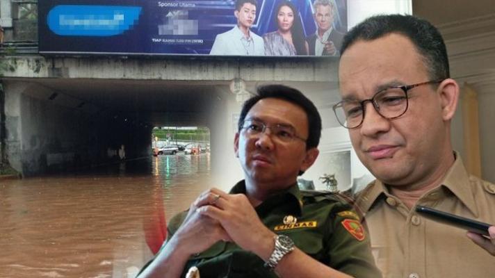 Perbandingan Ahok dan Anies Baswedan saat Menangani Banjir Jakarta