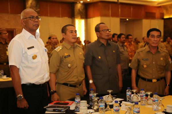 Pj Bupati Inhil Ikuti Rakornas Persiapan Penyelenggaraan Pilkada Serentak Tahun 2018