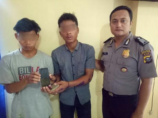 Polisi Ringkus 2 Pelaku Penjambretan di KM 4 Bahtera Makmur, Ini Kronologisnya.. 