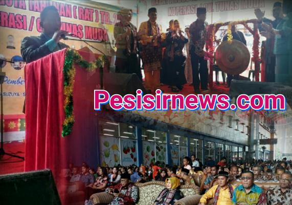 Ribuan Anggota Koperasi CU Tunas Muda Komit Dukung H Suyatno 