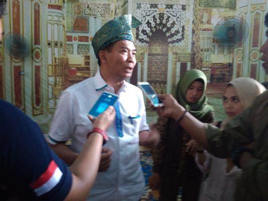Silahturahmi ke Tembilahan Hulu, Firdaus MT Targetkan Pembagunan Infrastruktur dan Meningkatkan Ekonomi Kerakyatan 