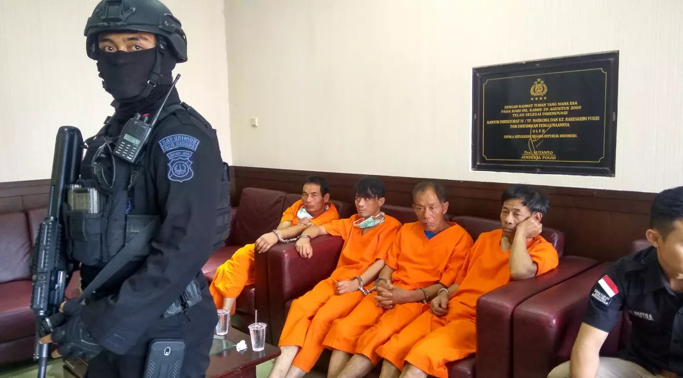 Tiba di Jakarta, Penyelundup Sabu 1,6 Ton Teriak ke Kamera