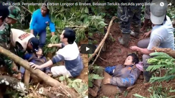 Tim SAR Temukan Sejumlah Potongan Tubuh Korban Longsor Brebes