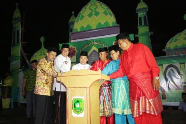 Bupati Buka MTQ ke-3 Kecamatan Rangsang Pesisir