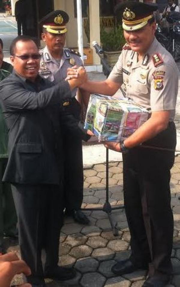 Mapolres Meranti Di Kunjungi Bupati