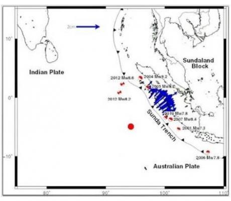 Akibat Gempa, Pulau Sumatera Bergeser 2 Cm