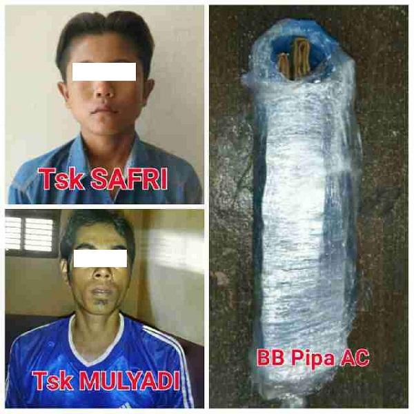 Curi Sepotong Besi Milik PT PSG, Warga Inhil Ini Dipenjara