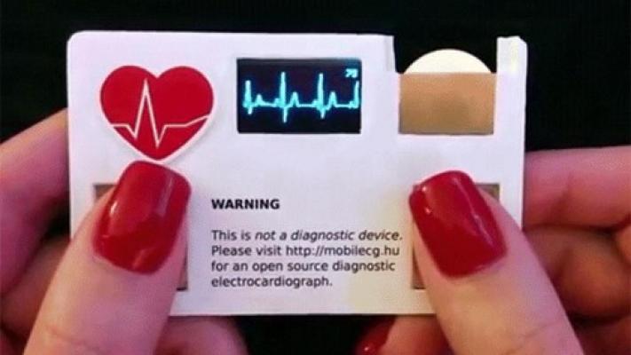 Kartu Nama Ini Punya Sensor Detak Jantung