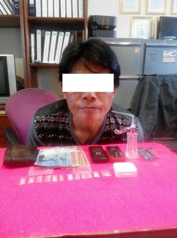 Nyambi Jual Sabu, Pemilik Cafe di Inhil Ini Diciduk Polisi