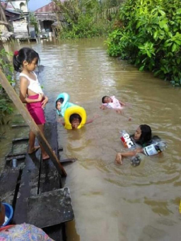 Pompong Warga Inhil Ini Hilang Dilarikan OTK di Tepian Sungai Tabuan